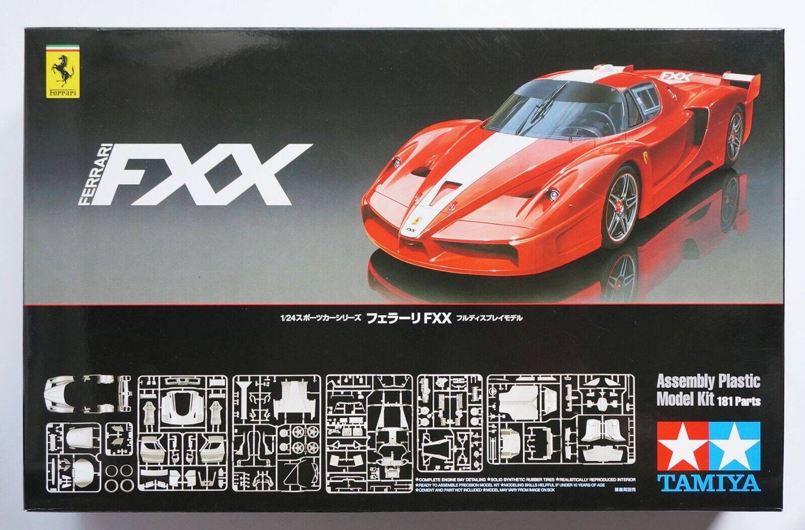 Ferrari FXX kit 1:24 Tamiya | eAutomobilia the online division of