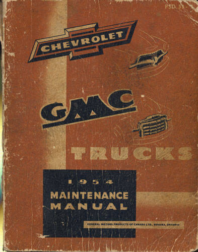Sell 1954 CHEVROLET TRUCK SERVICE REPAIR MANUAL ORIGINAL In GREAT NORTH, US, For US $34.95 - Foto 11