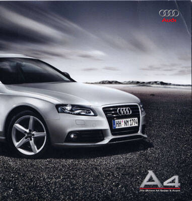 2009 AUDI A4 Sales Catalog-Brochure | eAutomobilia the online
