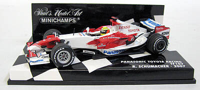 PanasonicToyotaRacing TF107R.シューマッハ 1:43 PanasonicToyotaRacing TF107R.シューマッハ 1:43 MINICHAMPS 1
