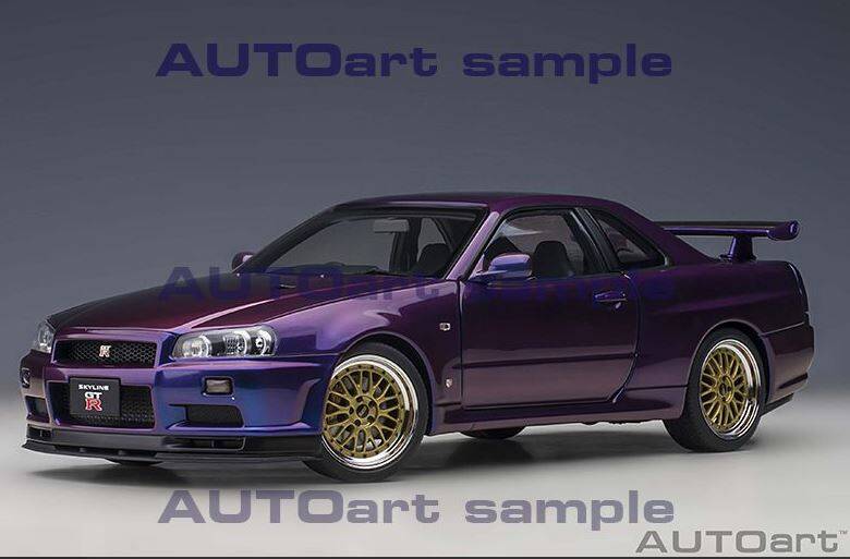 1/18 AUTOart スカイライン GT-R R34 Vスペック II-