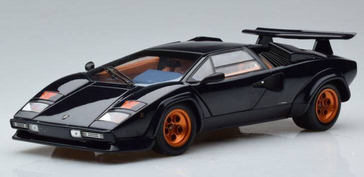 Lamborghini Countach LP500S dark blue Kyosho 1:18 Diecast