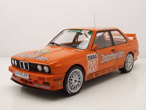 BMW M3 E30 Jagermeister #20 Nurburgring DTM 1992 IXO Models 1:18 Diecast