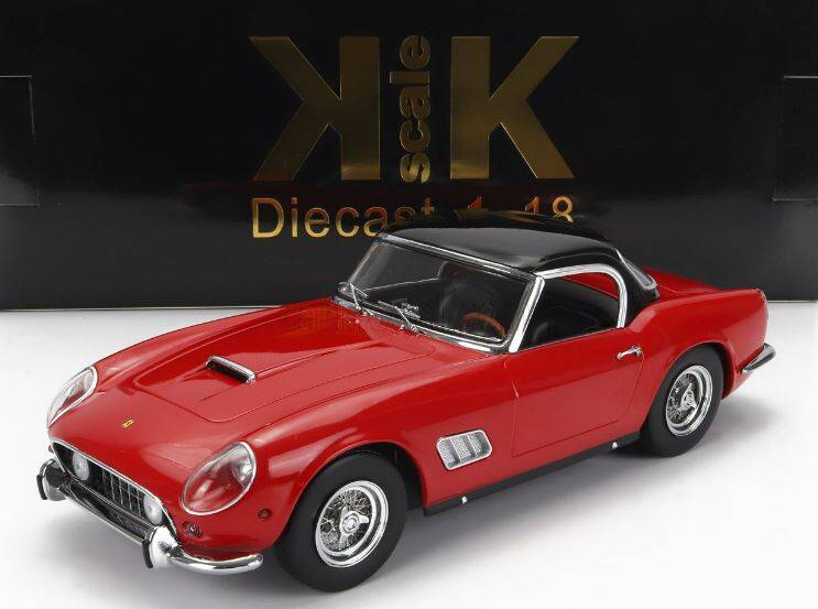 Ferrari 250 GT California SSpyder 1960 red KK-Scale 1:18 Resin