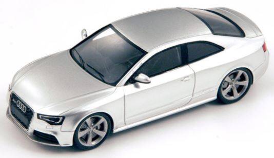 Audi RS5 2012 silver. Spark 1:43 scale resin diecast model