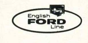 British Ford Sales Brochures and Press kits