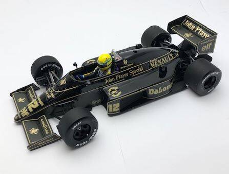 Lotus Renault 98T 1986 #12 A.Senna - Minichamps 1:18 Diecast 