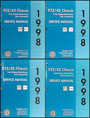 1998 P32/42 outlets Chassis Service Manual - Lot of 4