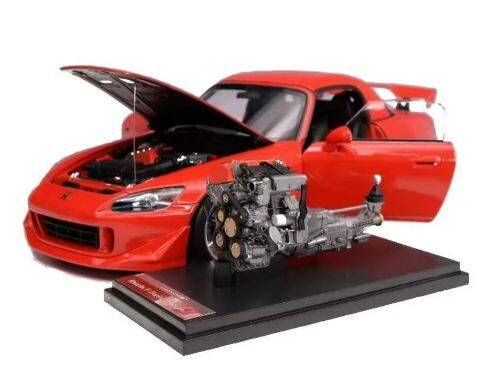 Honda S2000 Type S red - Motorhelix 1:18 Diecast | eAutomobilia