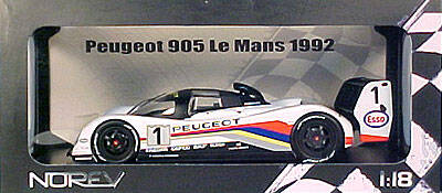 Peugeot 905 1992 LM Winner #1 - Norev 1:18 Diecast | eAutomobilia