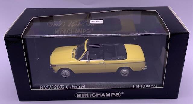 セール，格安】 ミニチャンプス PMA 1/43 BMW 2002 カブリオレ 1971
