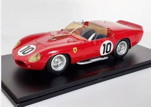 Ferrari TR61 #10 Le Mans 1961 1:24 Diecast Red Line 24RL006