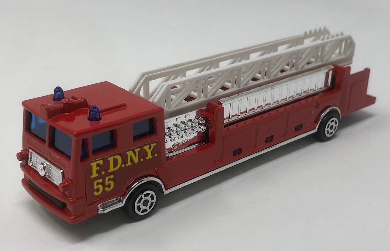 Fire Truck F.D.N.Y. 55 by Majorette - no box