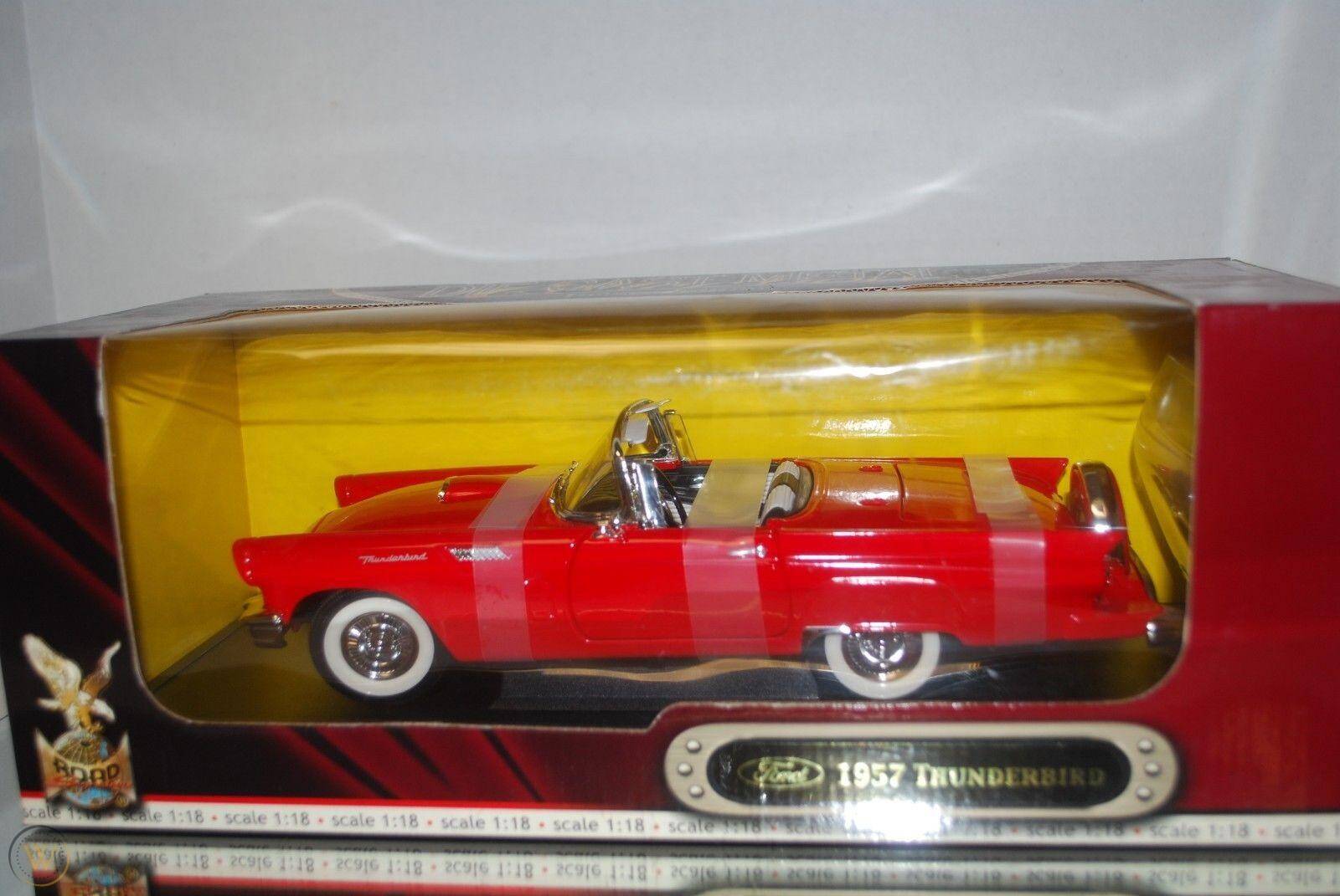 Ford Thunderbird 1957 red Yat Ming Road Signature 1:18 Diecast