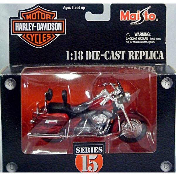 Harley Davidson 2001 FLHRSEI CVO Custom Maisto 1:18 Diecast