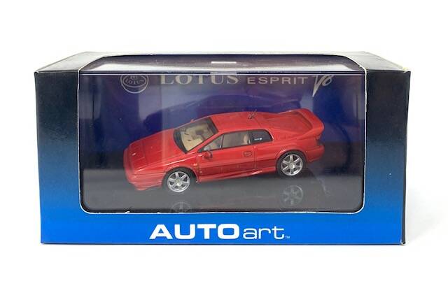 Lotus Esprit V8 1996 red - AUTOart 1:43 Diecast | eAutomobilia the