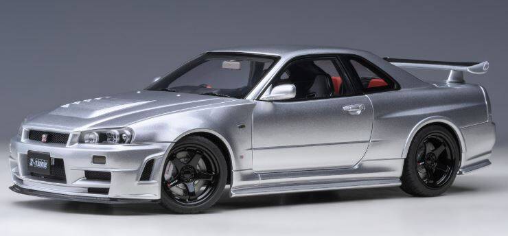 Nissan Nismo GT-R R34 Nismo Z-Tune silver AUTOart 1:18