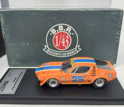 ☆激レア絶版*BBR*1/43*Alfa Romeo 恐る Montreal RGM シルバー