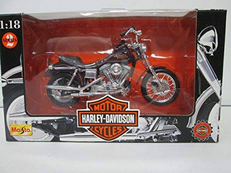 Maisto Harley-Davidson FXDL Dyna Low Rider rot red 1:18 