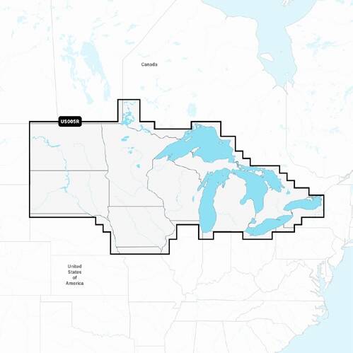 Navionics+ Cartography on microSD - NAUS005R: Navionics+ U.S. North