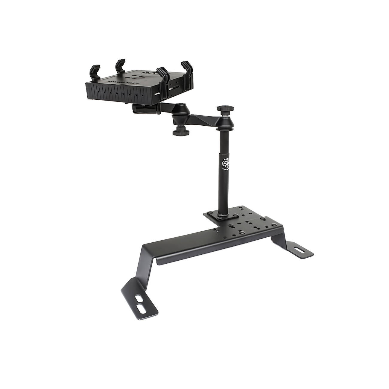 RAM-VB-127-SW1: RAM No-Drill Laptop Mount for the 94-01 Dodge Ram 1500 + More