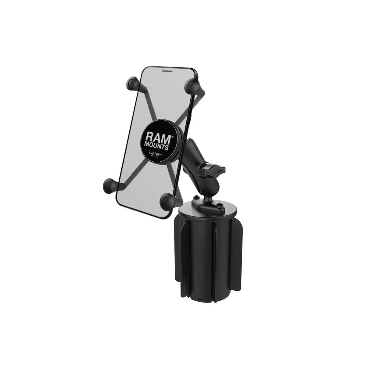 RAP-299-3-UN10U: RAM X-Grip Large Phone Mount with RAM-A-CAN II Cup Holder Base