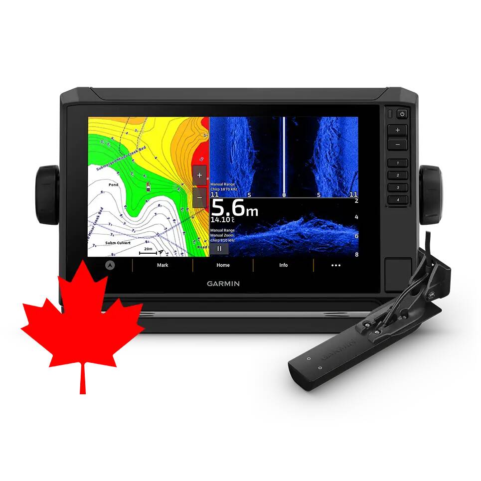 Garmin ECHOMAP UHD2 95sv with GT56UHD-TM and Garmin Navionics+ Canada & Alaska Mapping