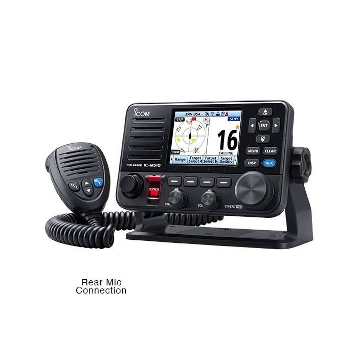 Icom IC-M510 Fixed Mount VHF with Wireless Smart Device Operation - Icom IC-M510 with AIS