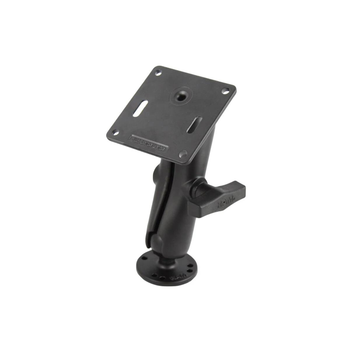 RAM-101U-2461: Double Ball Mount with 75x75mm VESA Plate