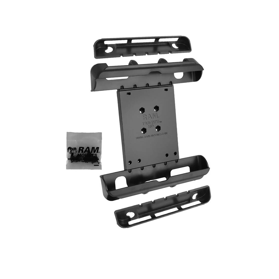 RAM-HOL-TAB-LGU: RAM Tab-Tite Universal Spring Loaded Holder for Large Tablets