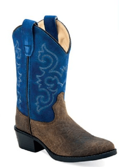 Kids blue 2024 cowboy boots