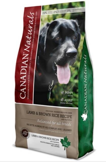 Canadian Naturals Lamb Brown Rice 25 LB The Horse Barn