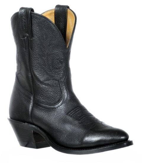 Short black western outlet boots