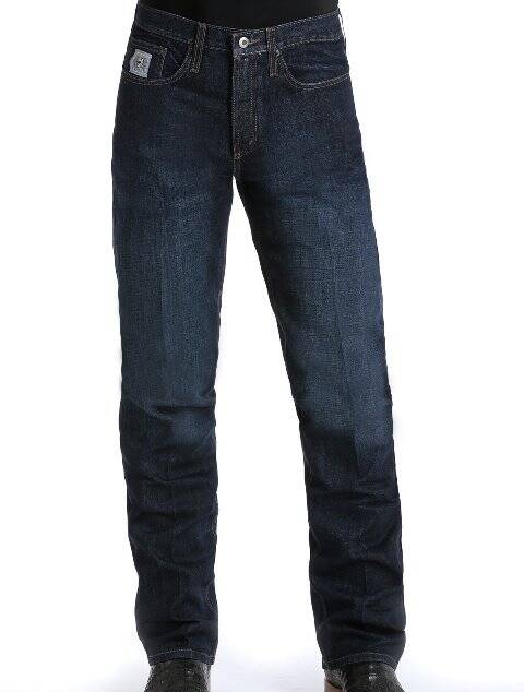 Cinch Men s Slim Fit Silver Label Dark Stonewash Jean MB98034002
