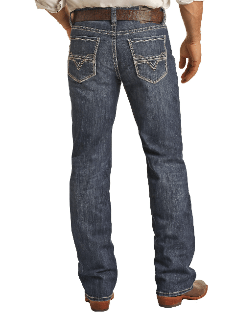 Wrangler 947STR Men's Stretch Original Fit Jeans - Blue - Stampede Tack &  Western Wear