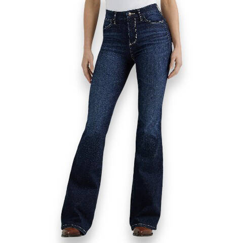 High waisted western jeans discount