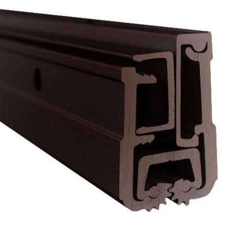 83 in. Full Surface Continuous Hinge Heavy Duty Limited Frame in Duranodic 83 in. Full Surface Continuous Hinge Heavy Duty Limited Frame in Duranodic