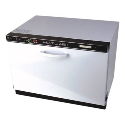 Hot Towel Warmer #207 White Body (Approx 24 Towel Capacity) With UV Light -  Intercosmetics