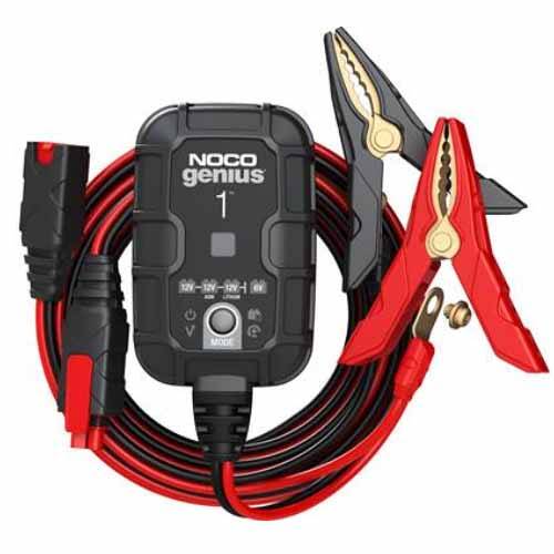 NOCO GENIUS GENIUS1,1-Amp Direct-Mount Onboard, 12V Charger, Maintainer and  Battery Desulfator with Temperature Compensation GENIUS1 - The Home Depot