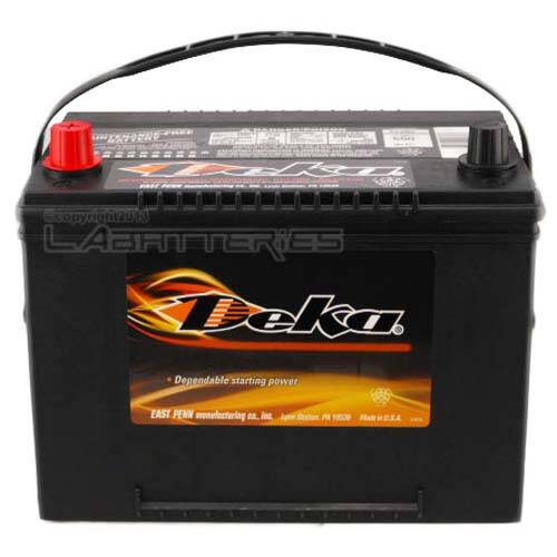Deka 534MF Premium Automotive Battery (Group 34) 12 Volt 550 CCA