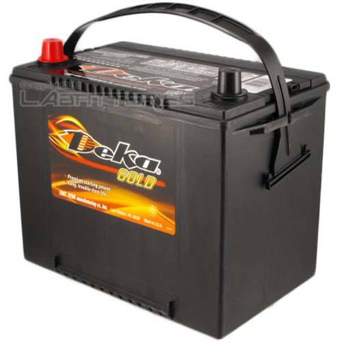 Deka 624MF Gold Series Automotive Battery (Group 24) 12 Volt 650