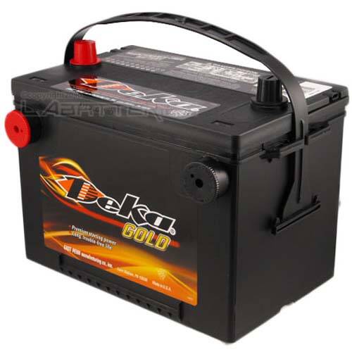 Deka 678DT Gold Series Automotive Battery (Group 34/78) 12 Volt 690 CCA