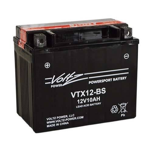 Voltz VTX12-BS Factory Activated AGM Powersports Battery | LaBatteries
