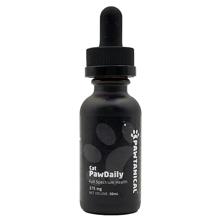 Pawtanical PawDaily Full Spectrum Hemp Health Oil 375mg Cat Manchester Pet Supplies