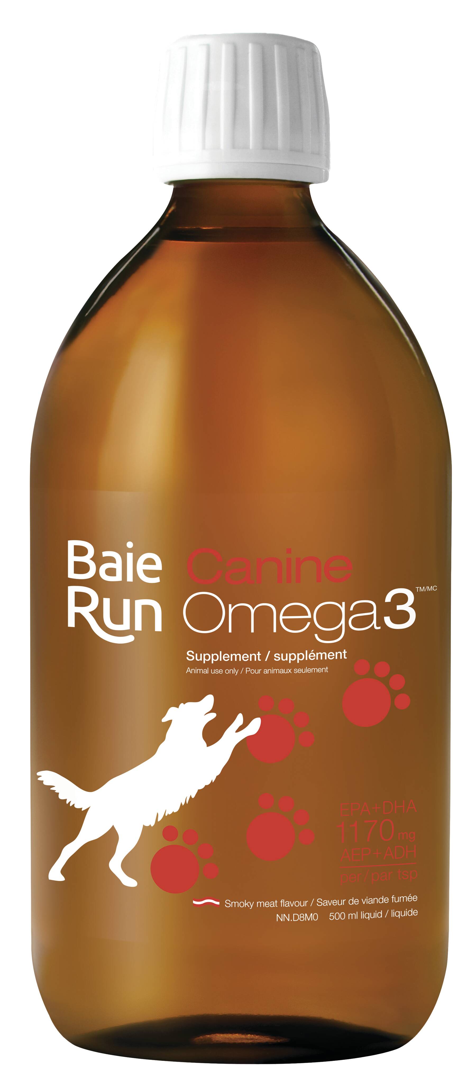 Baie Run Canine Omega 3 500ml Manchester Pet Supplies