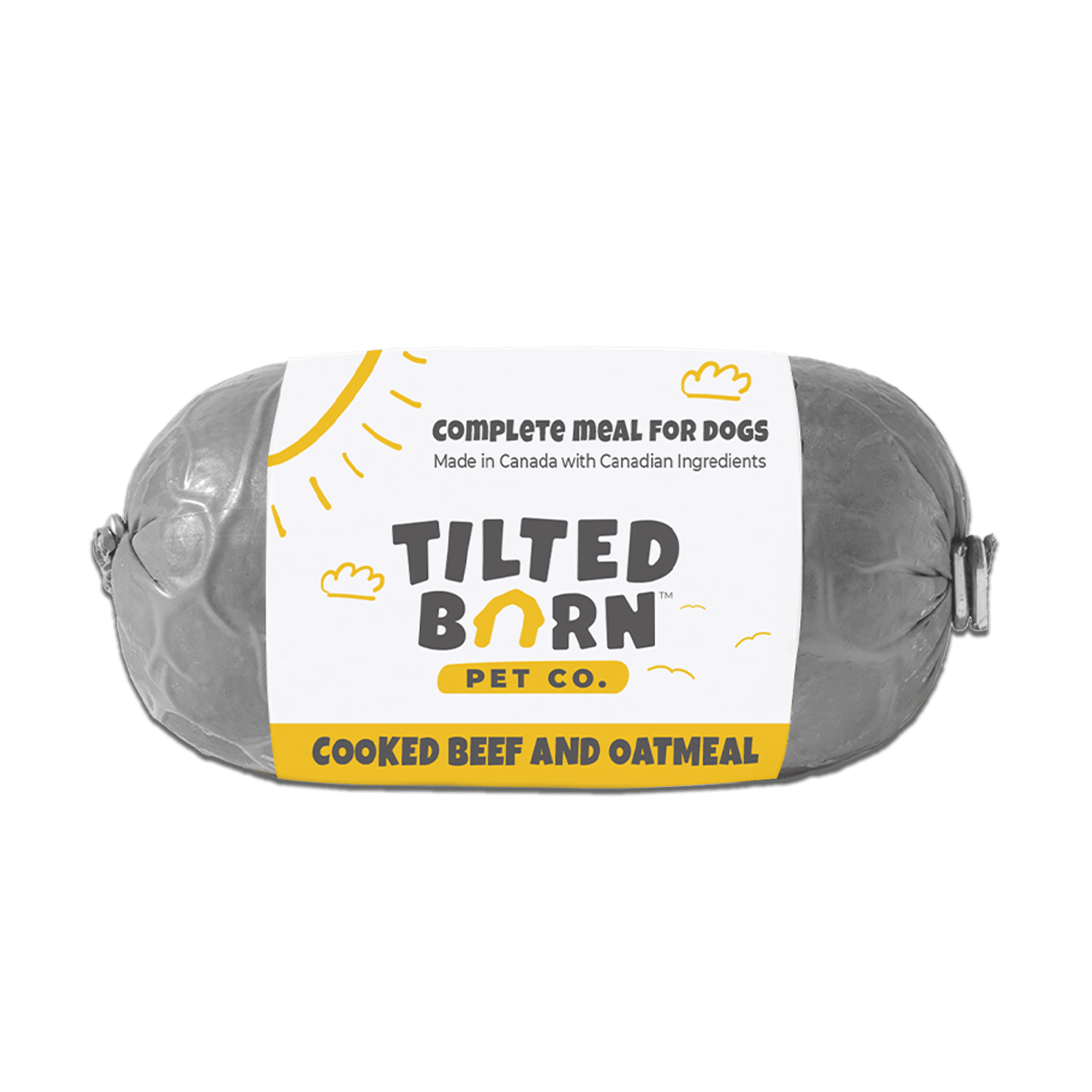 Tilted Barn Pet Co. Cooked Beef and Oatmeal 1lb Manchester Pet Supplies