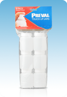 Preval 3 oz. Plastic Product Container with Cap and Dip Tube