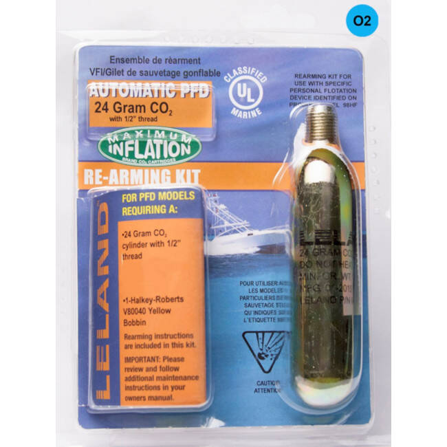 INFLATABLE LIFE JACKET RE-ARMING KITS
