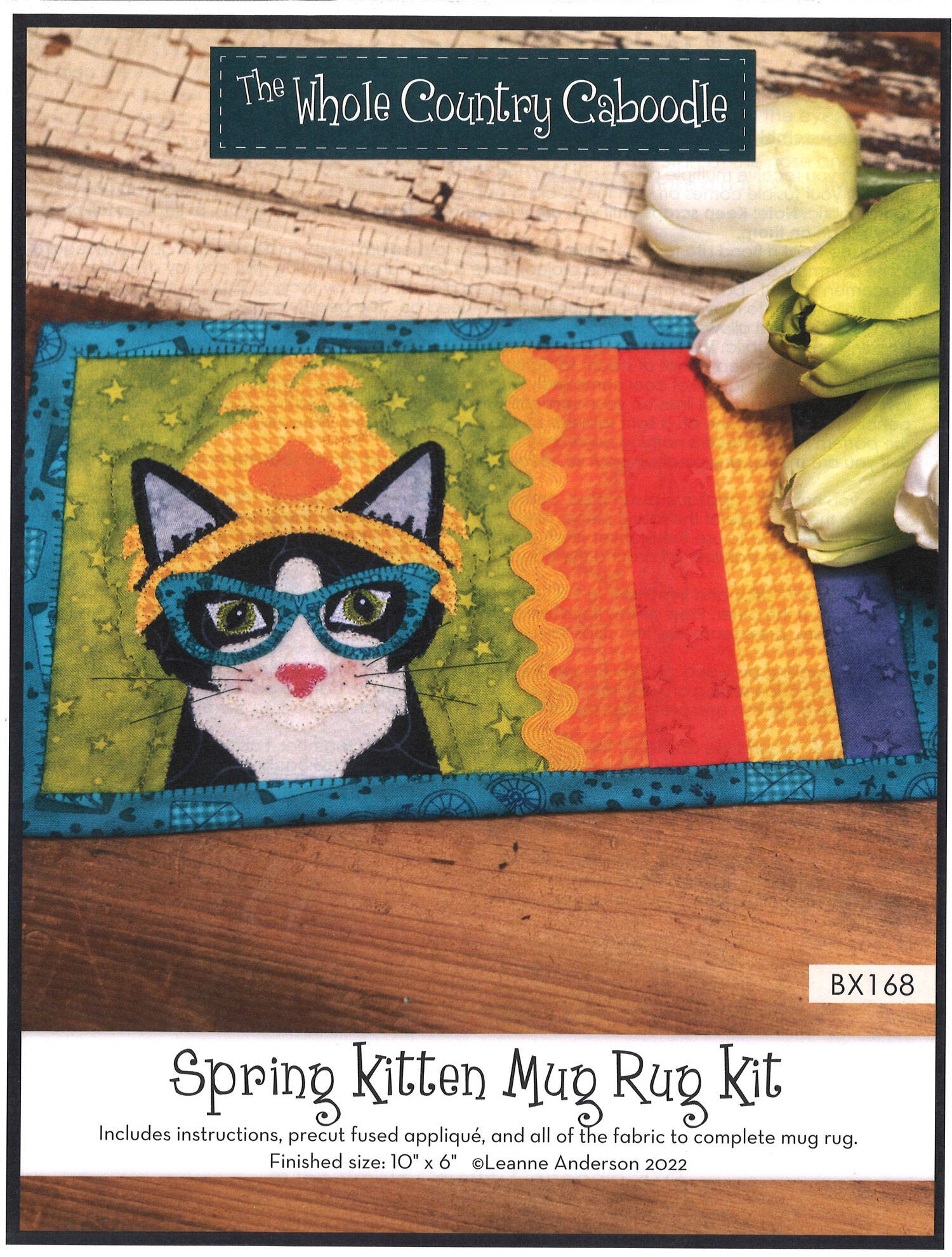 Spring Kitten Mug Rug Kit*