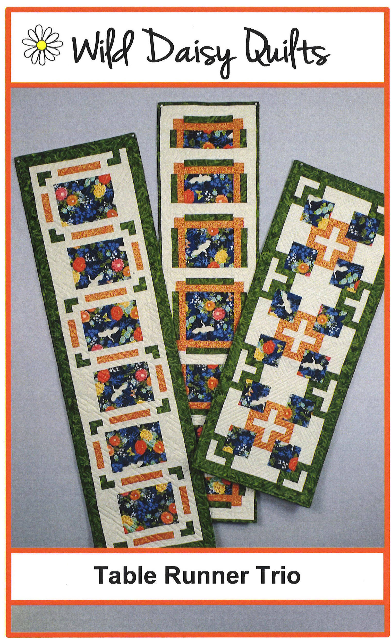 Table Runner Trio Pattern
